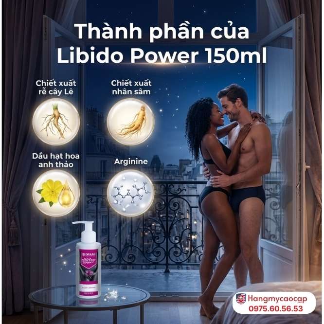 Thành Phần Từ Tinh Chất Thiên Nhiên Của Libido Power