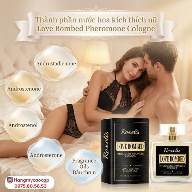 Thành Phần Của Nước Hoa Love Bombed Pheromone Cologne