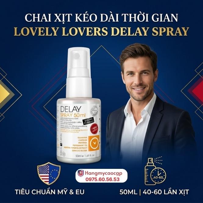 Thông Tin Tổng Quan Về Lovely Lovers Delay Spray 50ml