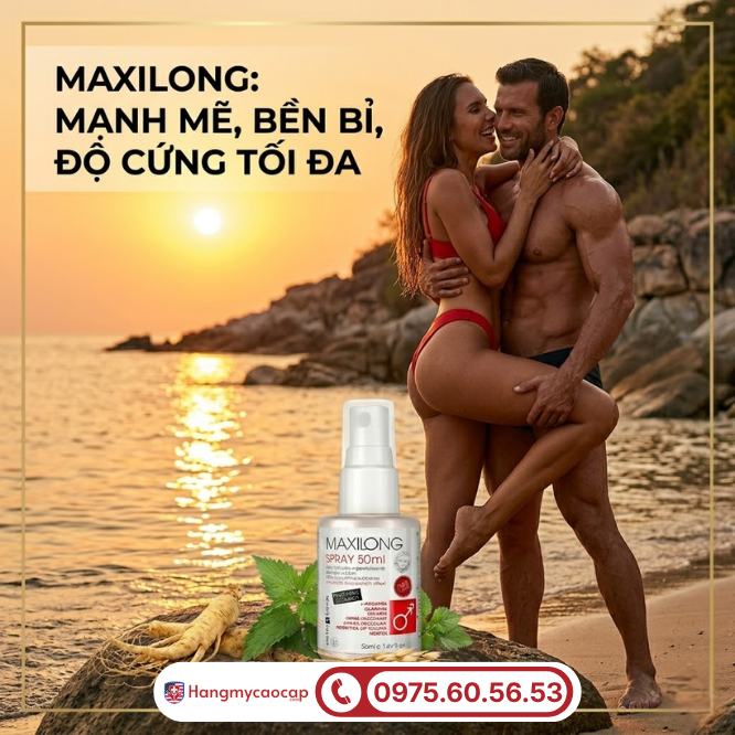 Công dụng của Lovely Lovers Maxilong Spray 50ml