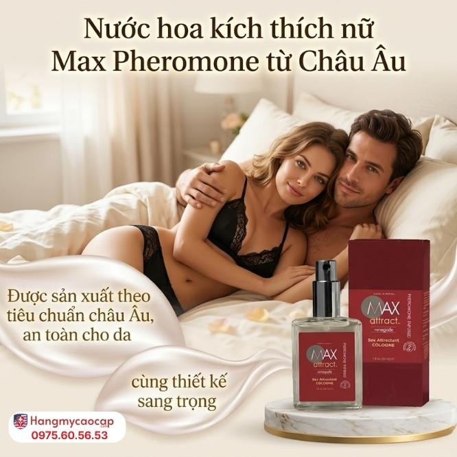Thông Tin Về Nước Hoa Max Pheromone Châu Âu