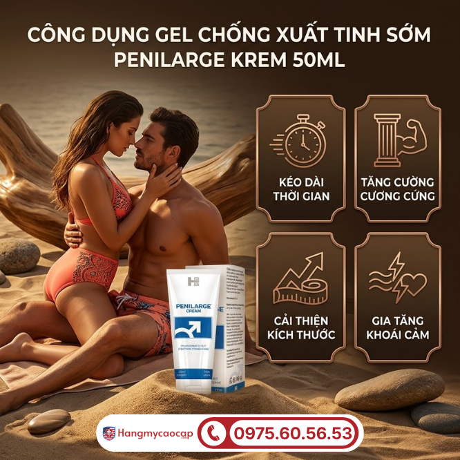 Công dụng vượt trội của Penilarge Krem 50ml