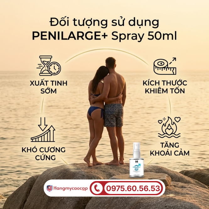 Đối tượng nên sử dụng PENILARGE+ Spray 50ml