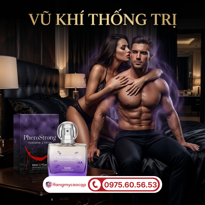 Công dụng nước hoa kích thích nam PheroStrong For Him 50ml