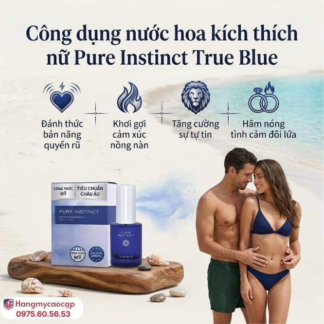 Công Dụng Vượt Trội Của Pure Instinct True Blue