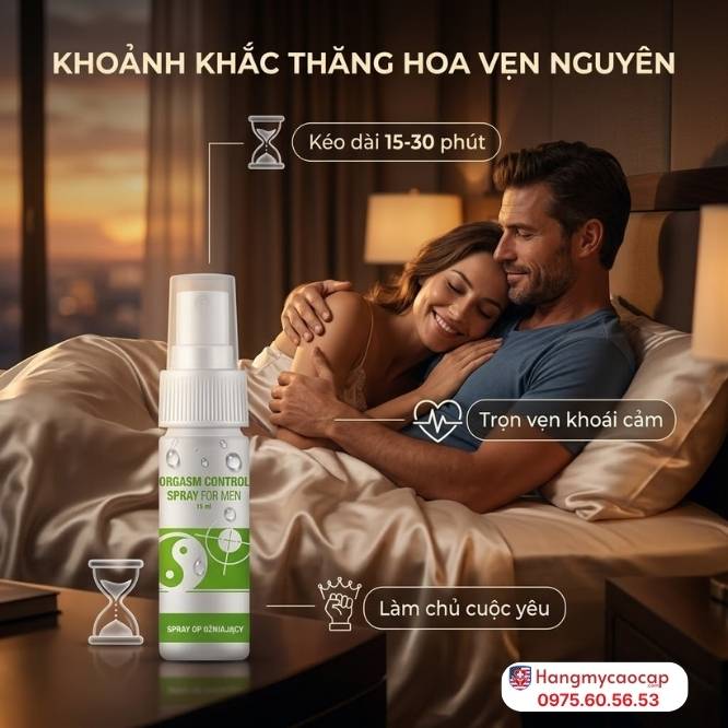 Công Dụng Cốt Lõi Của SHS Orgasm Control Spray