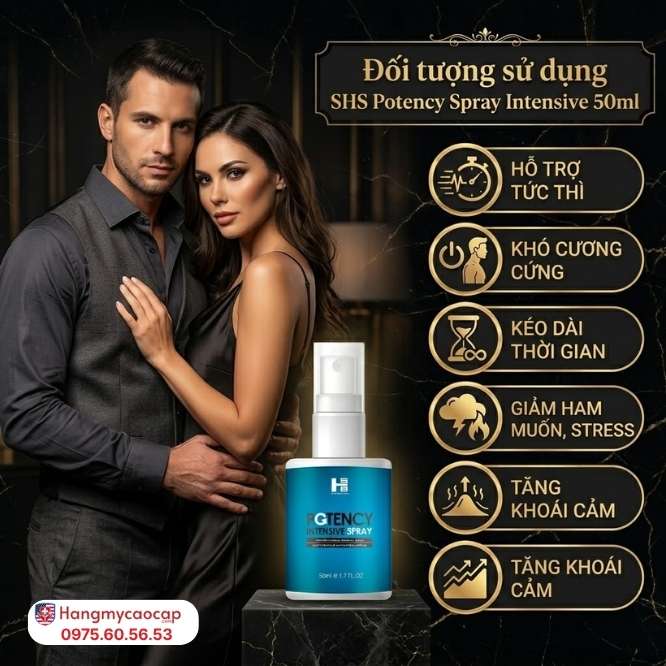 Ai Nên Sử Dụng SHS Potency Spray Intensive?