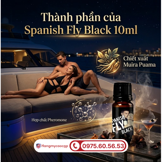 Thành phần đặc biệt của Spanish Fly Black 10ml