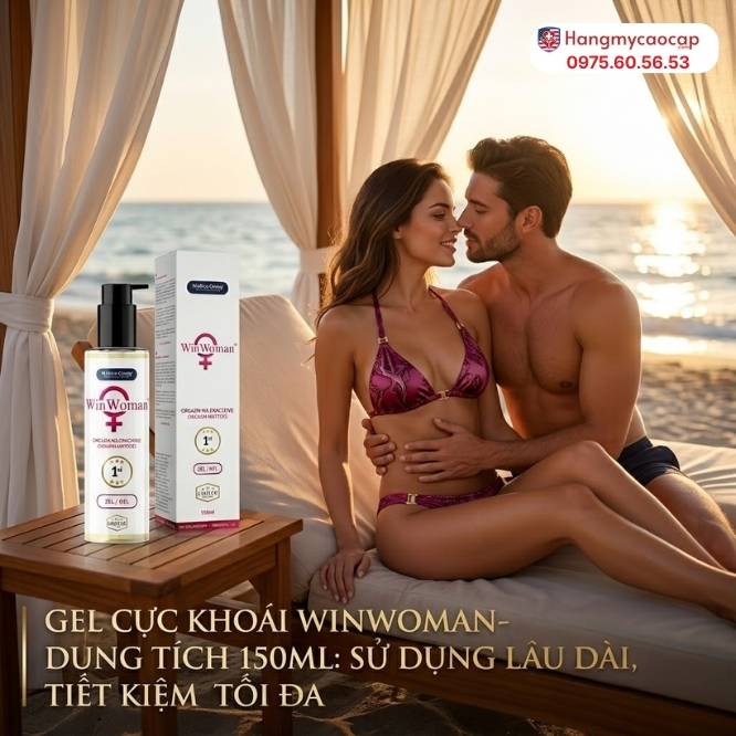 Gel kích thích giác quan và cực khoái cho nữ WinWoman 150ml Là Gì?
