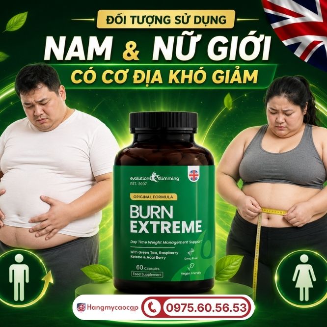 Những đối tượng được khuyên dùng Burn Extreme 60 Viên