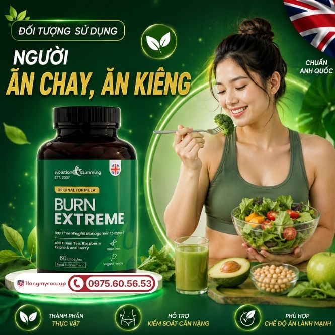 Những đối tượng được khuyên dùng Burn Extreme 60 Viên