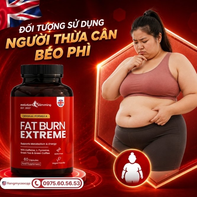 Đối tượng phù hợp sử dụng Fat Burn Extreme 60 viên