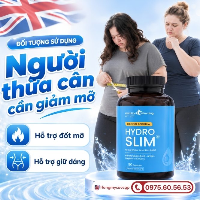 Đối tượng sử dụng viên giảm cân HydroSlim