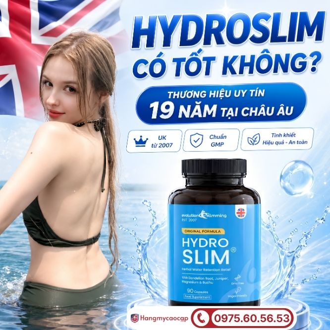 Viên uống giảm cân HydroSlim có tốt không?