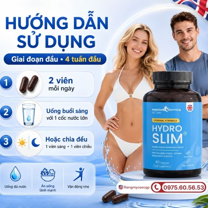 Cách sử dụng HydroSlim để đạt hiệu quả tối đa