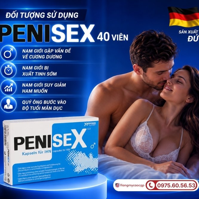 Những đối tượng khuyên dùng viên uống PENISEX 40 viên