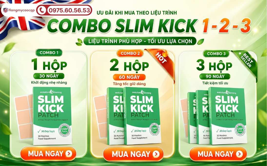 Quy trình sử dụng Slim Kick 30 miếng chuẩn chỉnh để đạt kết quả tối ưu