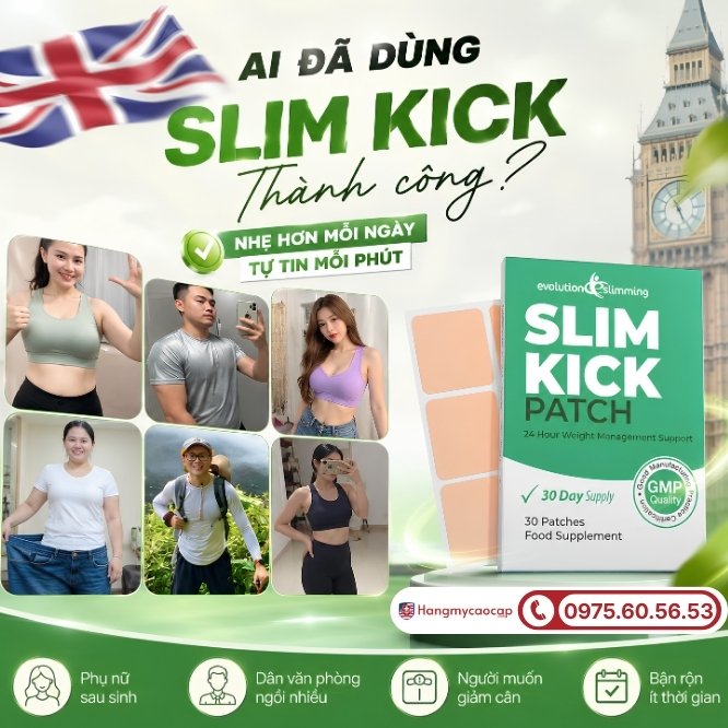 Minh chứng thực tế về hành trình lấy lại đường cong cùng Slim Kick 30 miếng
