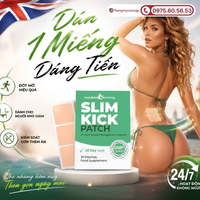 Những hiệu quả vượt trội mà Slim Kick 30 miếng mang lại cho cơ thể