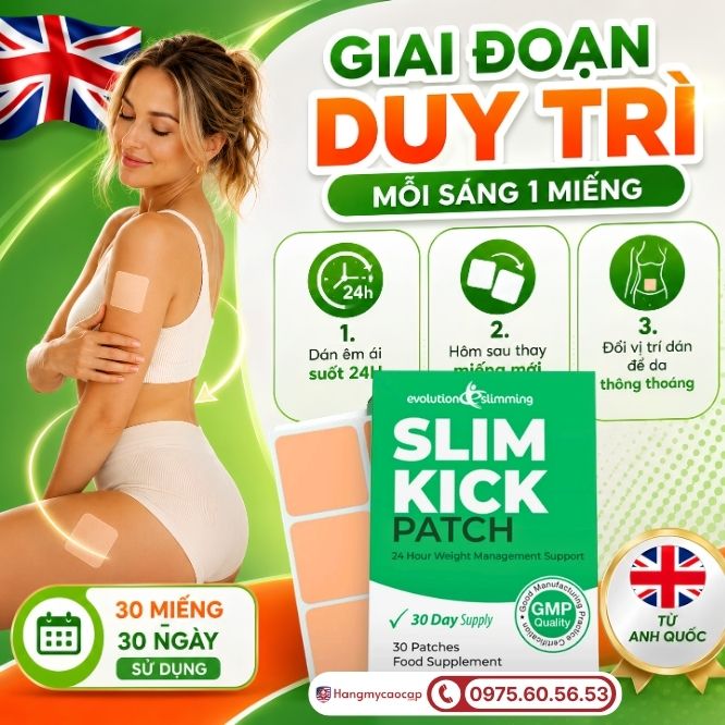 Quy trình sử dụng Slim Kick 30 miếng chuẩn chỉnh để đạt kết quả tối ưu