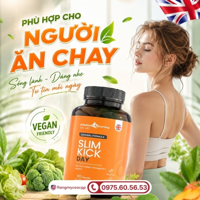 Những ai nên lựa chọn viên uống Slim Kick Day nhập khẩu Anh Quốc?