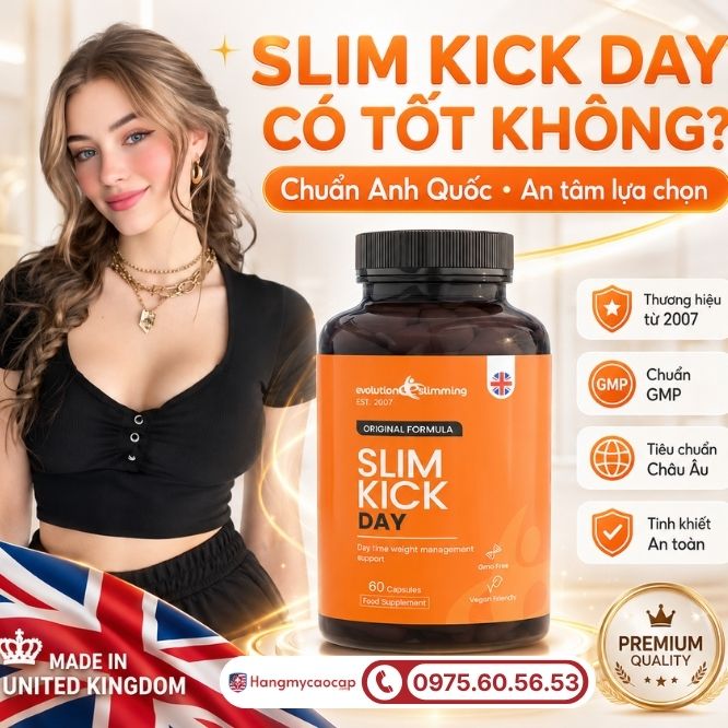 Đánh giá viên uống Slim Kick Day có thực sự tốt không?