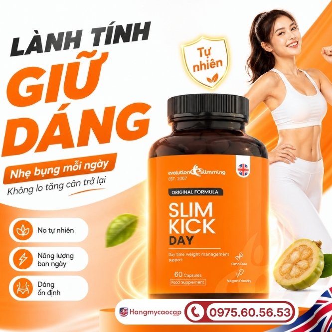 Khám phá bảng thành phần tự nhiên đột phá của Slim Kick Day