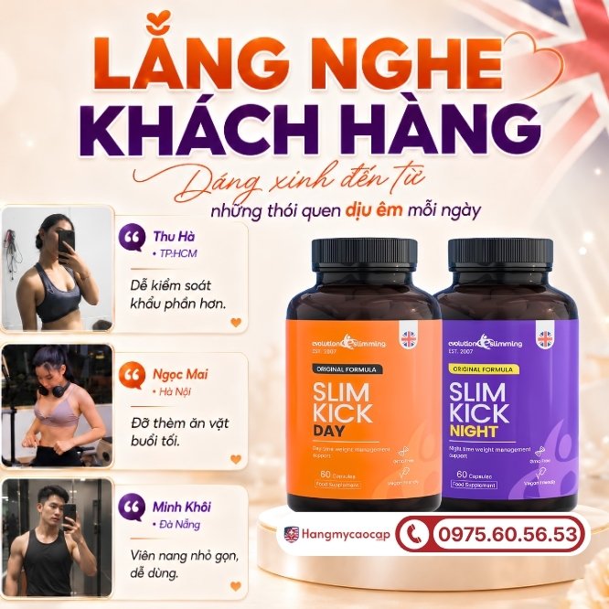 Đánh giá thực tế từ người dùng sau sử dụng bộ đôi Slim Kick Day & Slim Kick Night