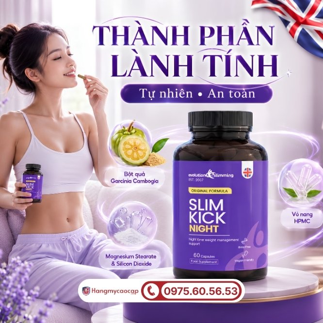 Vì sao Slim Kick Night không gây cảm giác mệt mỏi?