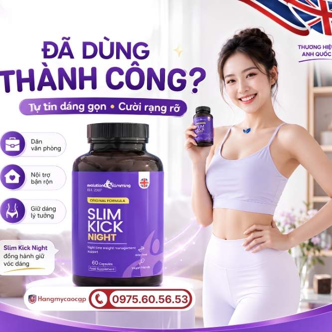Ai đã chinh phục vóc dáng thành công nhờ Slim Kick Night?