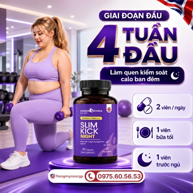 Hướng dẫn sử dụng Slim Kick Night để đạt hiệu quả tối ưu